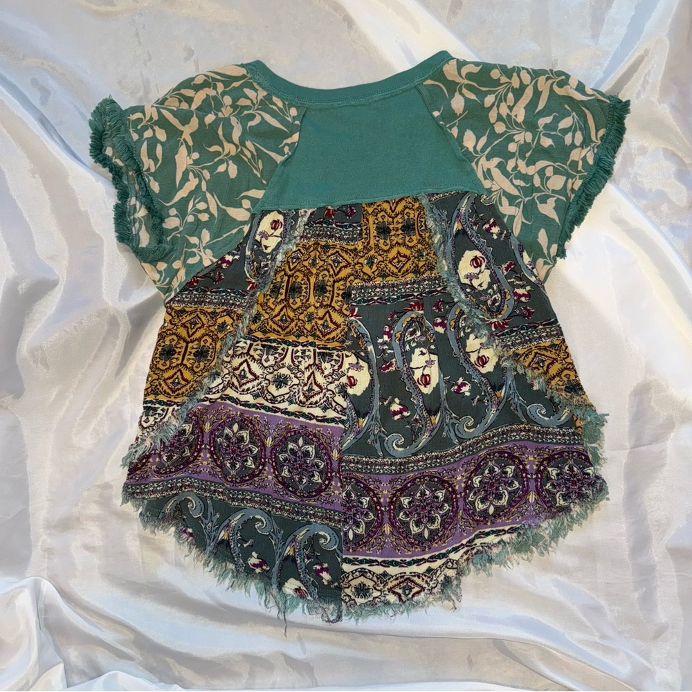 Lainey Wilson BOHO Country Western Short Sleeve Top Shirt T-Shirt‎ Unique Ladies - Picture 6 of 13